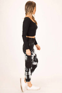 Vibrant Miu - Tie Dye Boyfriend Jean