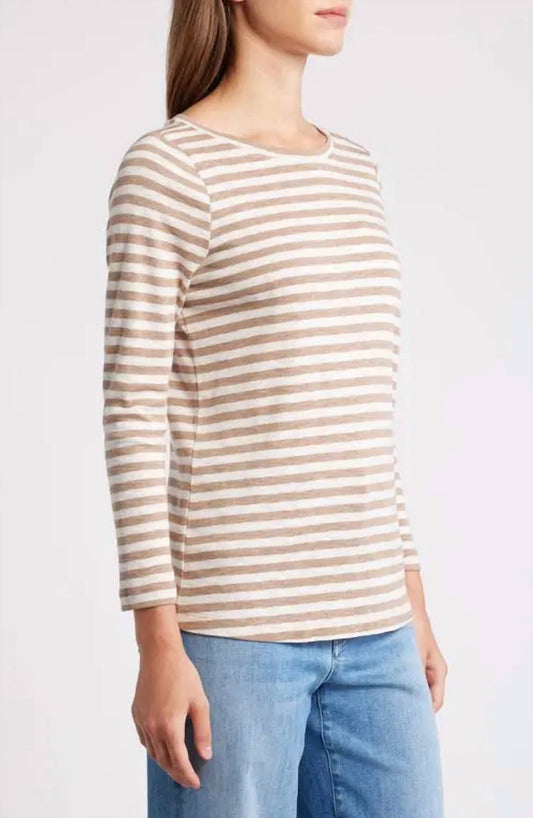 Nic + Zoe - STRIPE BOAT TEE