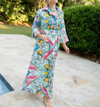 House Of Mbr - Chinois Shirt Midi Dress