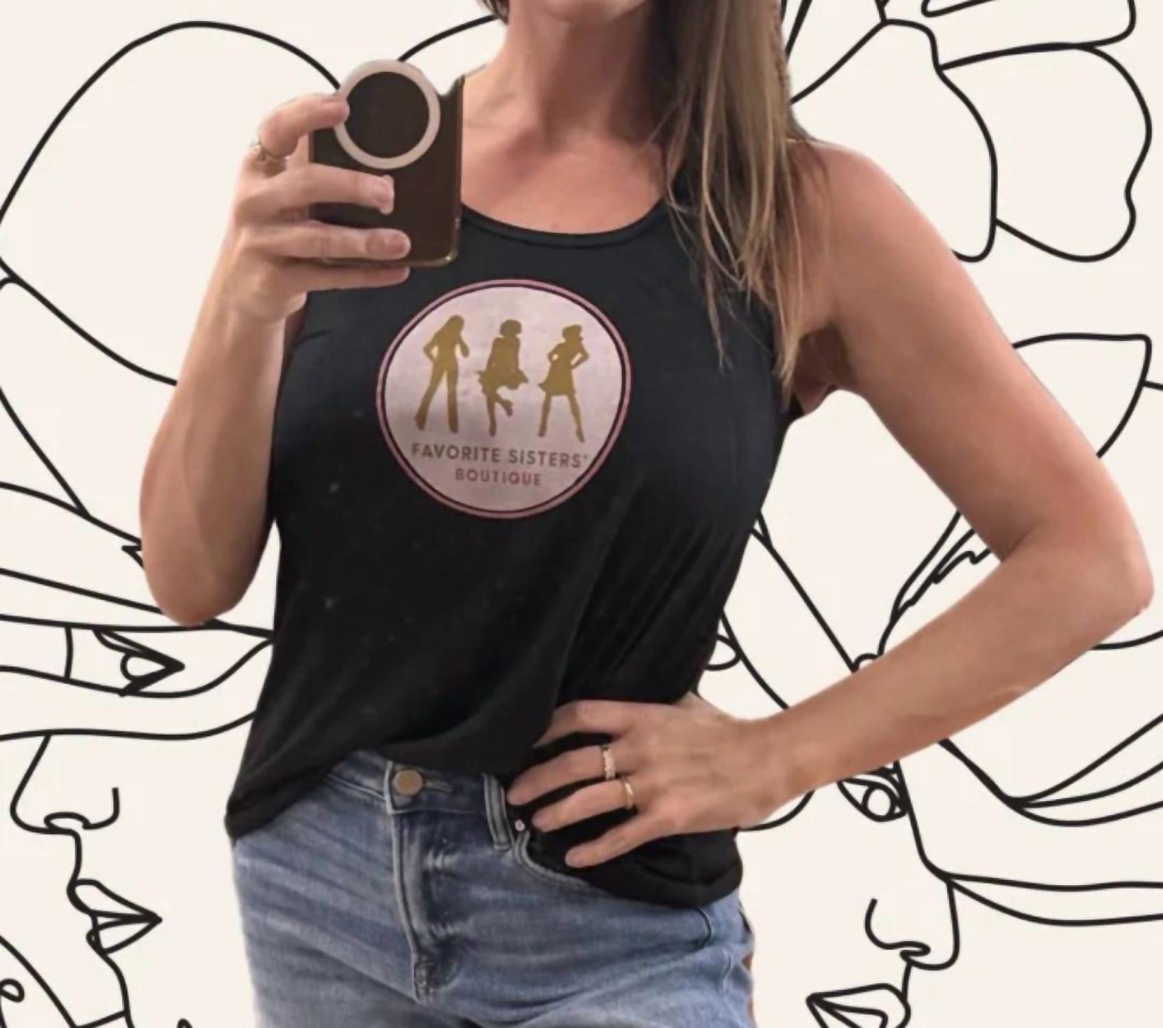 Anniston Collective - Fav Sis Tank Top