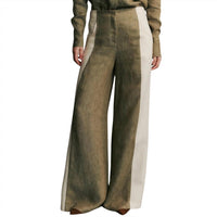 TWP Women's Demie With Combo Pant in military - women's pants