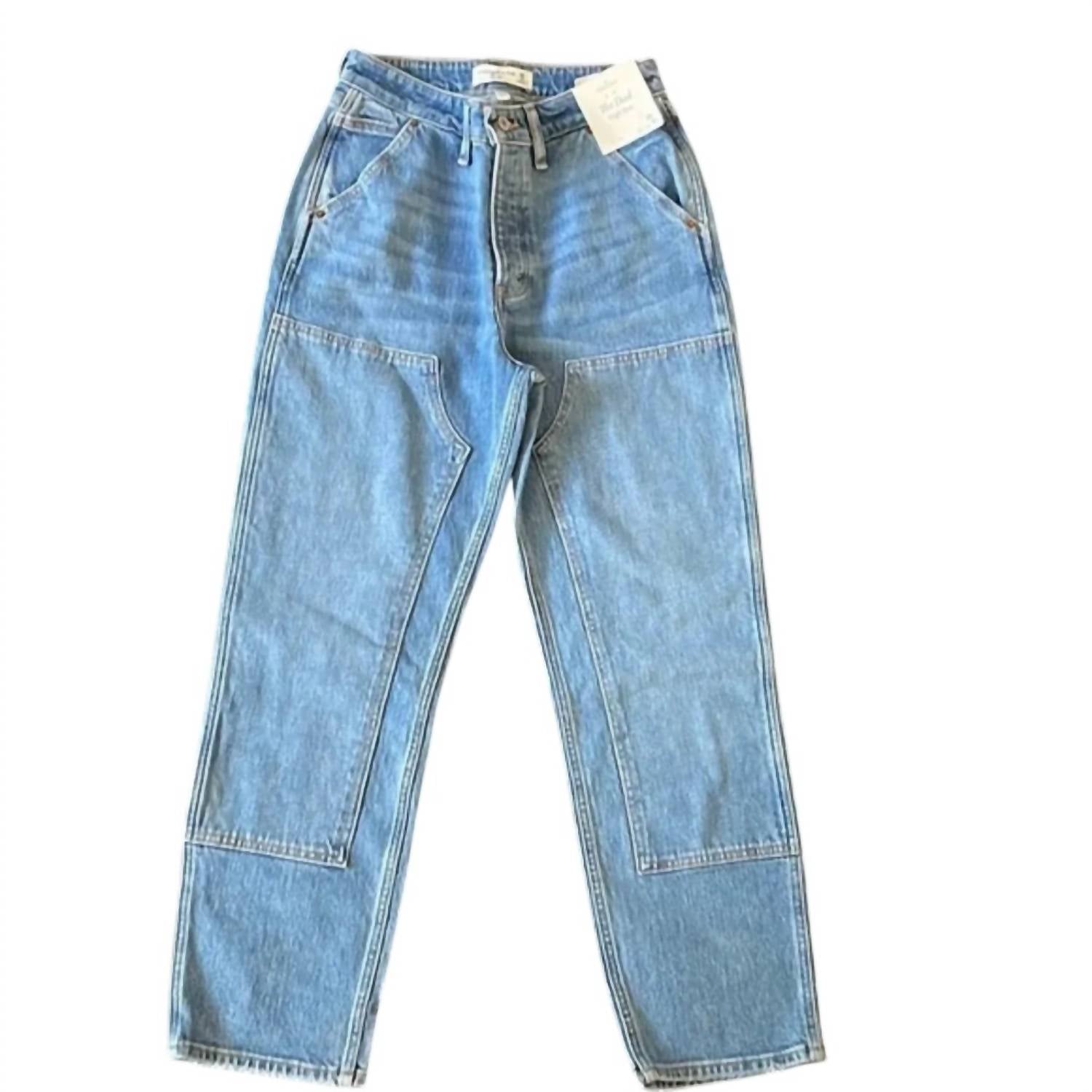 Abercrombie & Fitch - Women's Rare Curve Love Dad High Rise Jeans