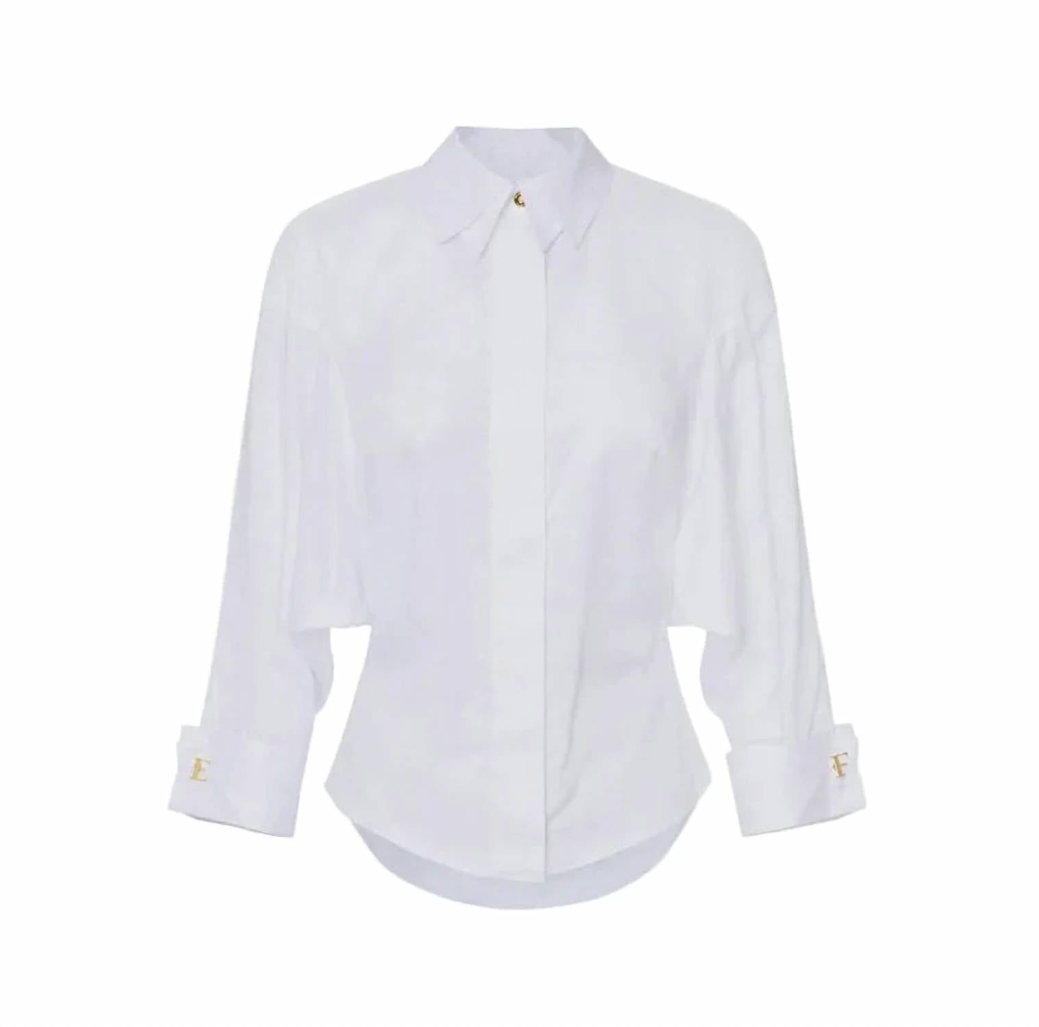 Elisabetta Franchi - Jacquard Double Collar Shirt