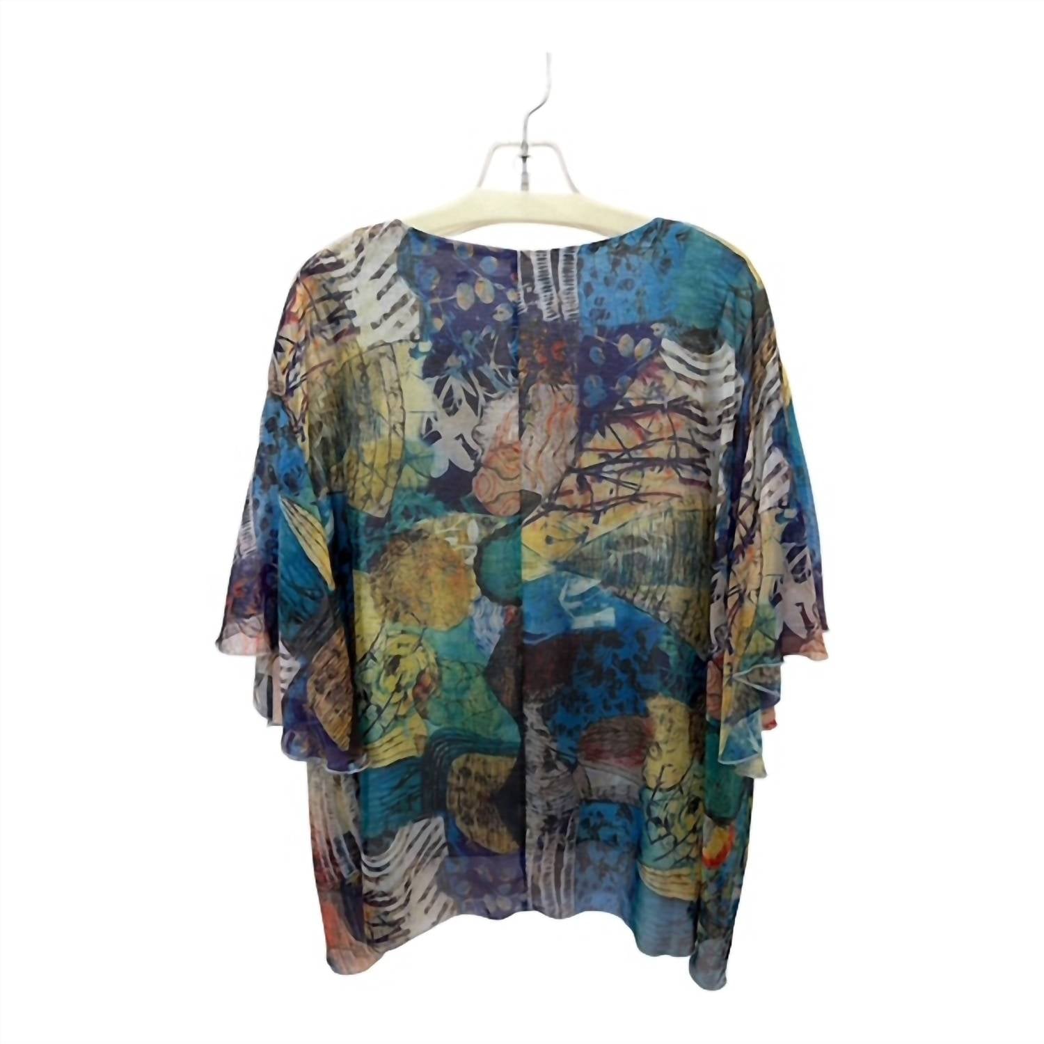 Patrizia Luca - Women's Chiffon Overlay Top