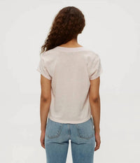 Michael Stars - Harlan Cropped V-neck Tee