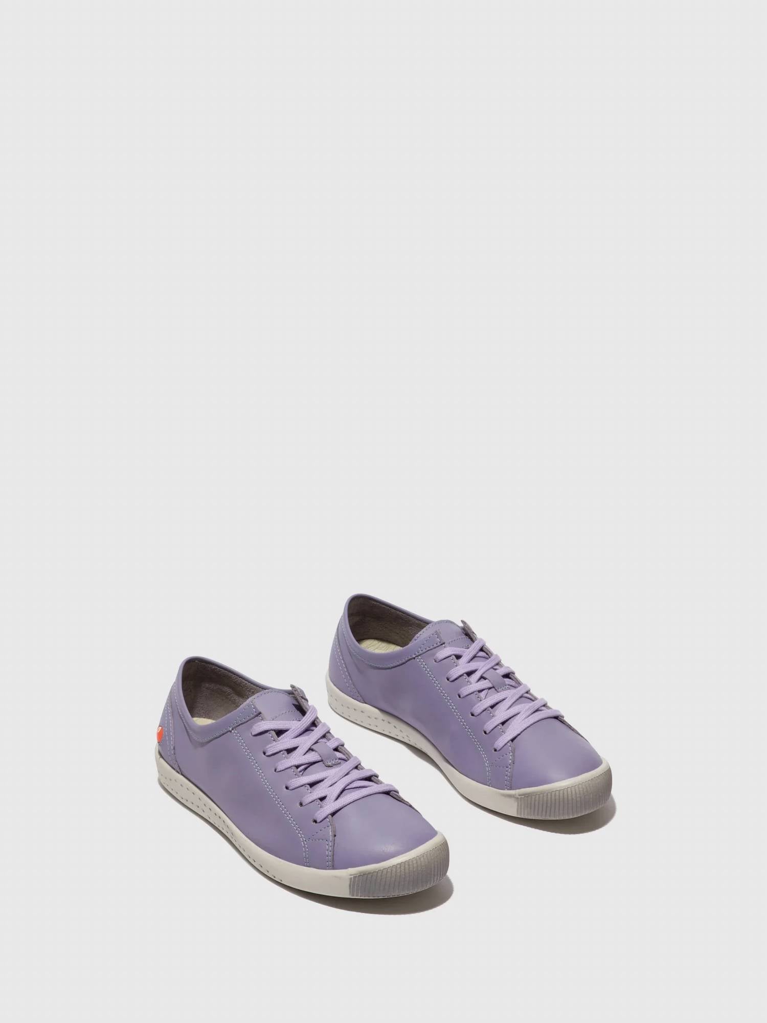 Softinos - Women's Cool Leather Lace-up Sneaker