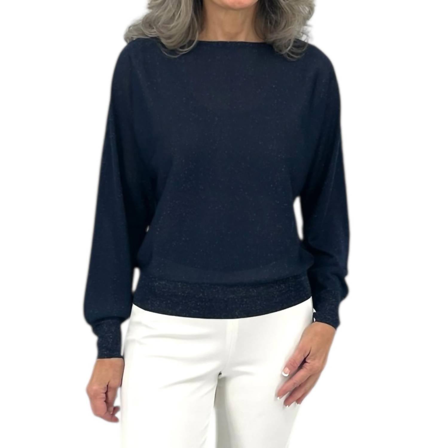 Kinross - Shimmer Off-shoulder Pullover Top