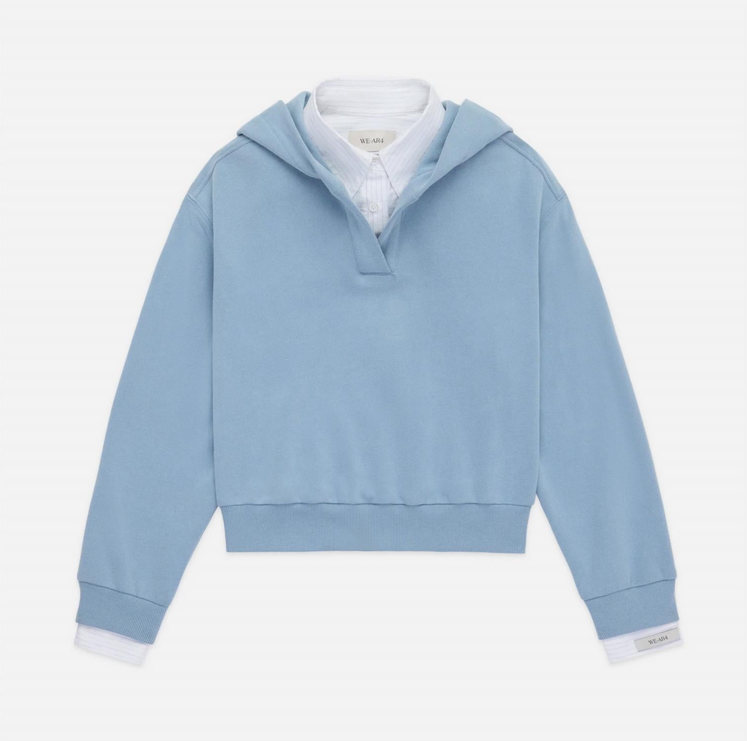 WE-AR4 Street Boxy Hoodie in swordfish - women's top - view 4