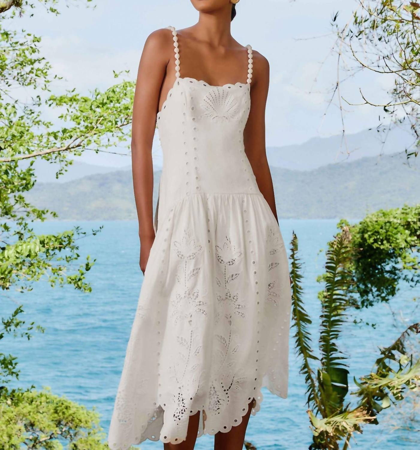 Farm Rio - Richilieu Midi Dress