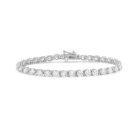 Diana M Jewels - Women's Round Lab-grown Diamond Jewelry Bracelet (10.00 Ct) - Bold