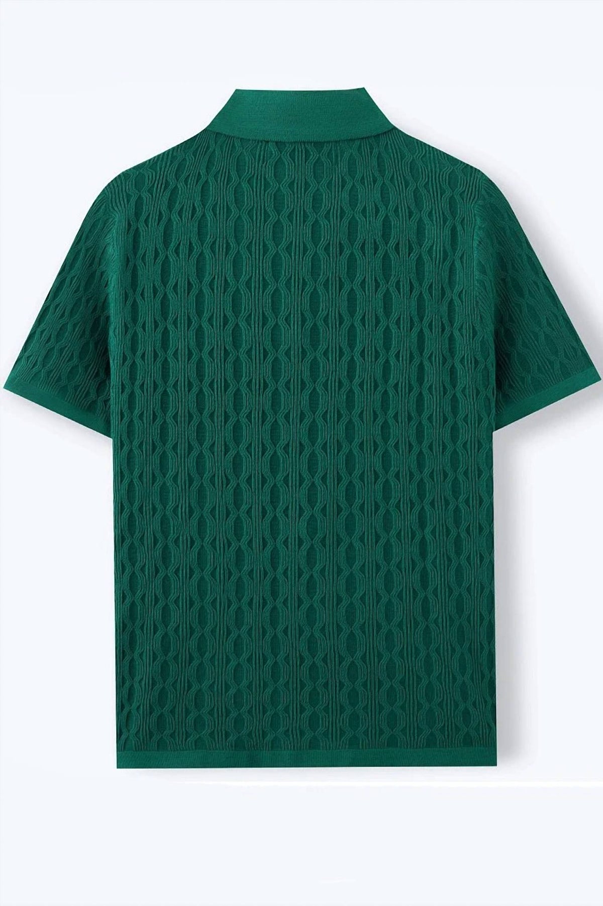 Marina Threads - Cable Button Up Polo Shirt
