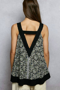 Pol - Elise Midnight Tank Top