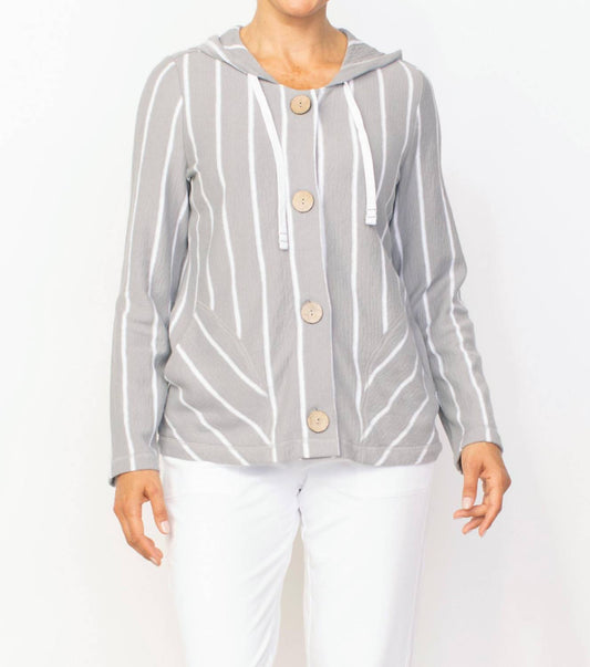 Habitat - French Terry Stripe Hoodie