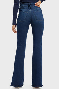 Good American - Pull On Flare Jeans