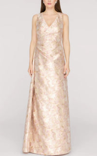Js Collections - Deborah Faux Wrap Gown