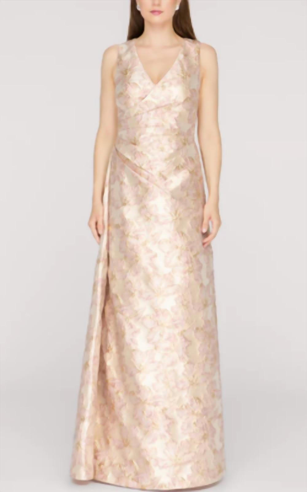 Js Collections - Deborah Faux Wrap Gown