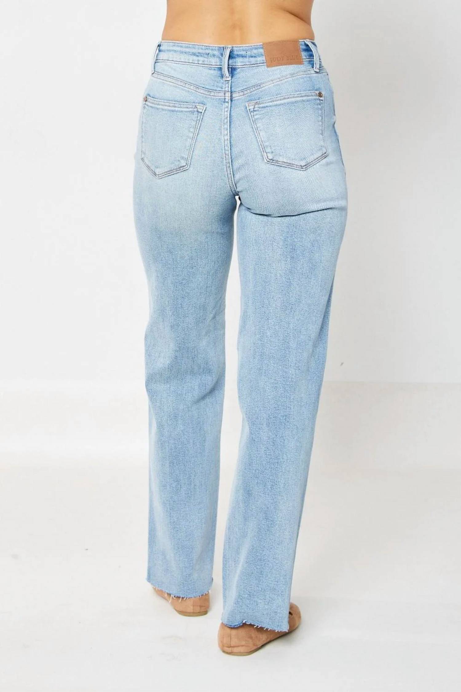 Judy Blue - Rigid Magic 90's Destroy Straight Jean