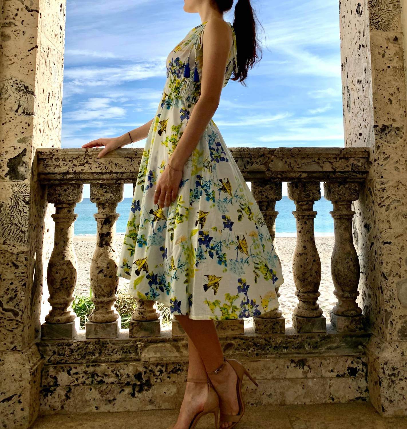 Pick Happy - Women's One Shoulder Goddess Dress