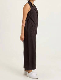 Xcvi - Tawnie Linen Button-up Jumpsuit