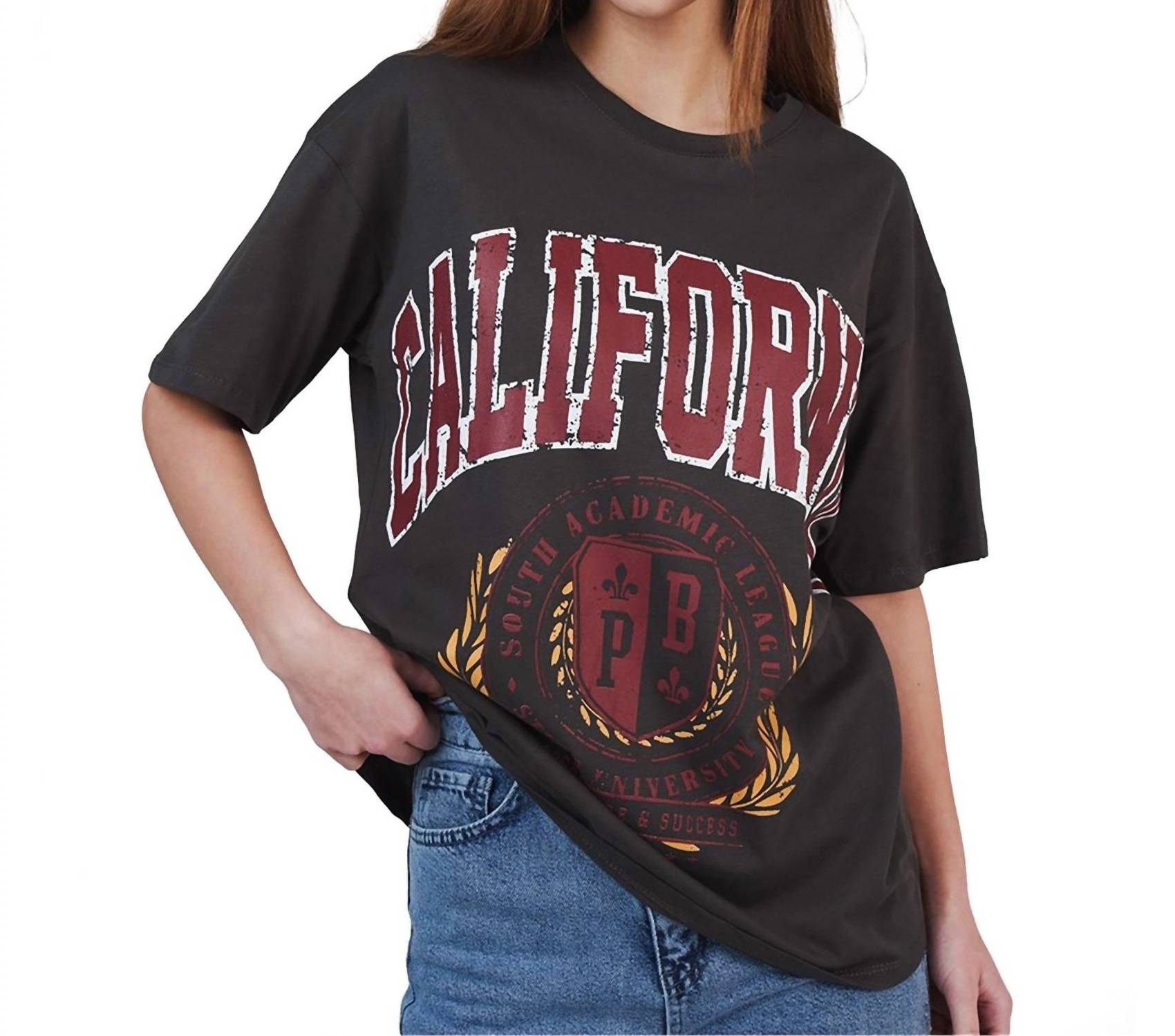 Ambar - California Printed Short Sleeve Tshirt