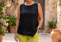 Puro Lino - The Asymmetrical Linen Top
