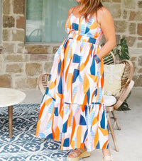 Thml - Mila Print Maxi Dress