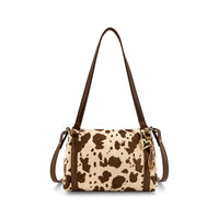 Like Dreams - Women's Soe Cow Print Crossbody Bag