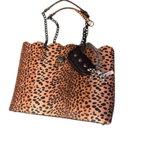 Betsey Johnson Women's Leopard Print Tote Bag in multi - women's bag
