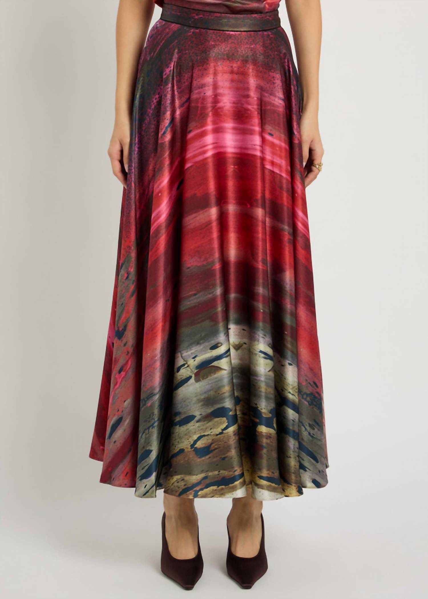 Roksanda - Ameera Printed Silk Skirt