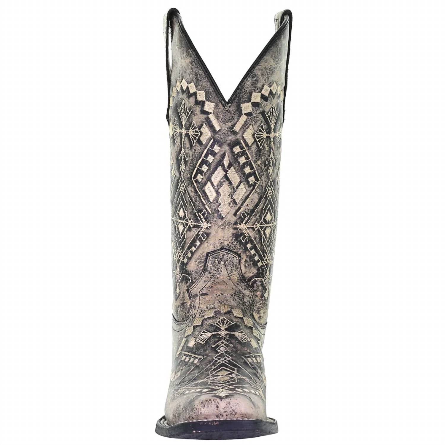 Circle G - Women's Embroidered Square Toe Boots