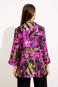Joseph Ribkoff - Abstract Print Jacket