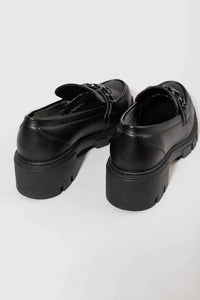 Jellypop - Women's Una Chunky Chain Loafers