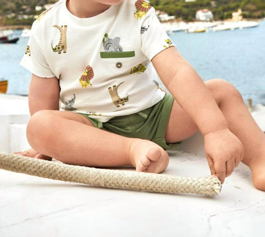 Mayoral - Boys' 3-Piece Animal Knit Set