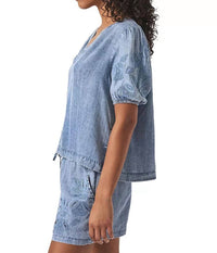 Splendid - Cayden V-neck Blouse