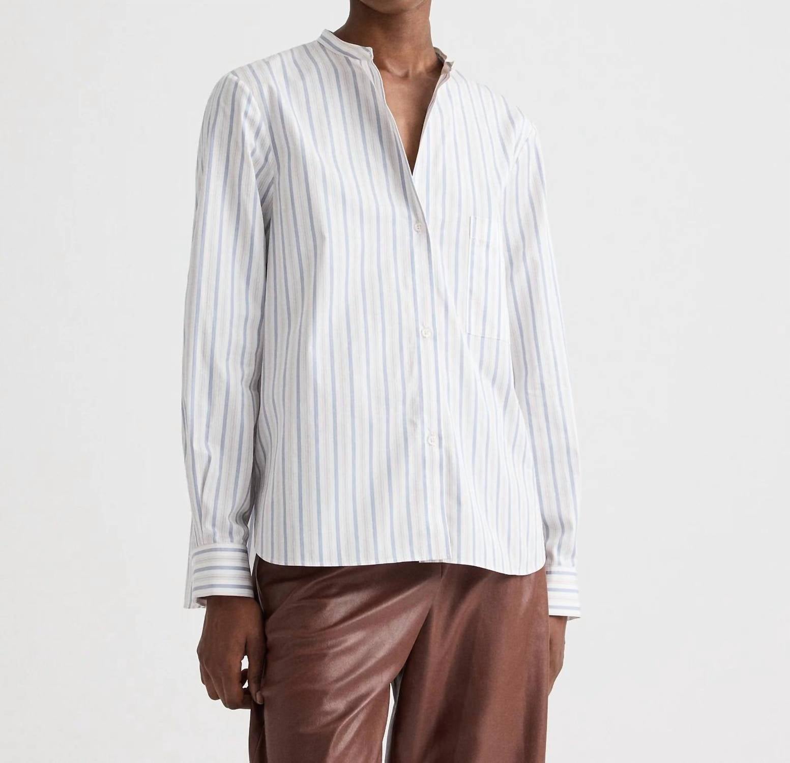 Twp - Tied Down Mini Awning Stripe Shirt