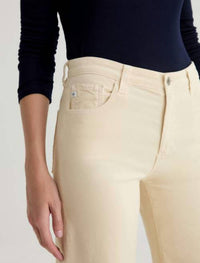 AG Jeans Saige Wide Leg Crop Corduroy Pants in opal stone 1 - women's pants - view 6