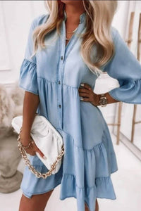 Ninexis - Washed Denim Dress
