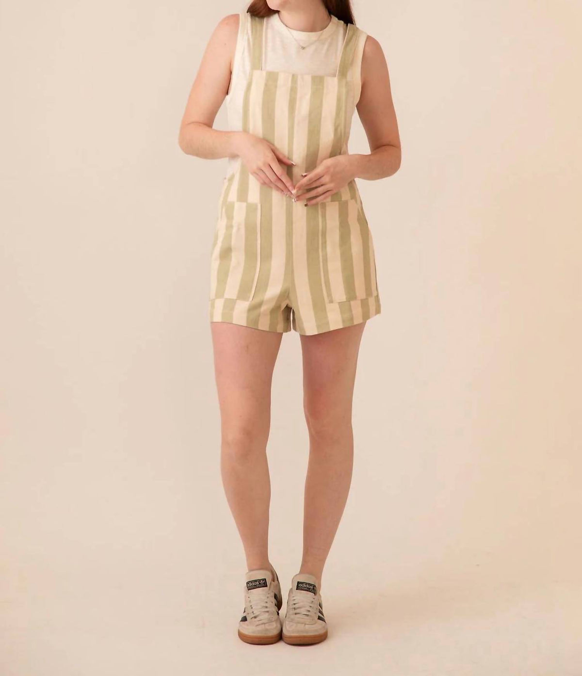 Billabong - Bria Striped Overalls