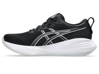 ASICS Women's Cumulus 27 Running Shoes in black concrete - women's shoe - detail view