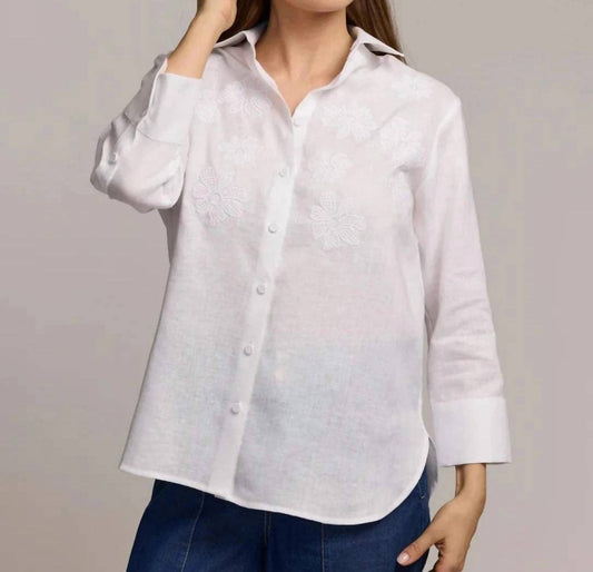 Hinson Wu - Margot Embroidered Shirt