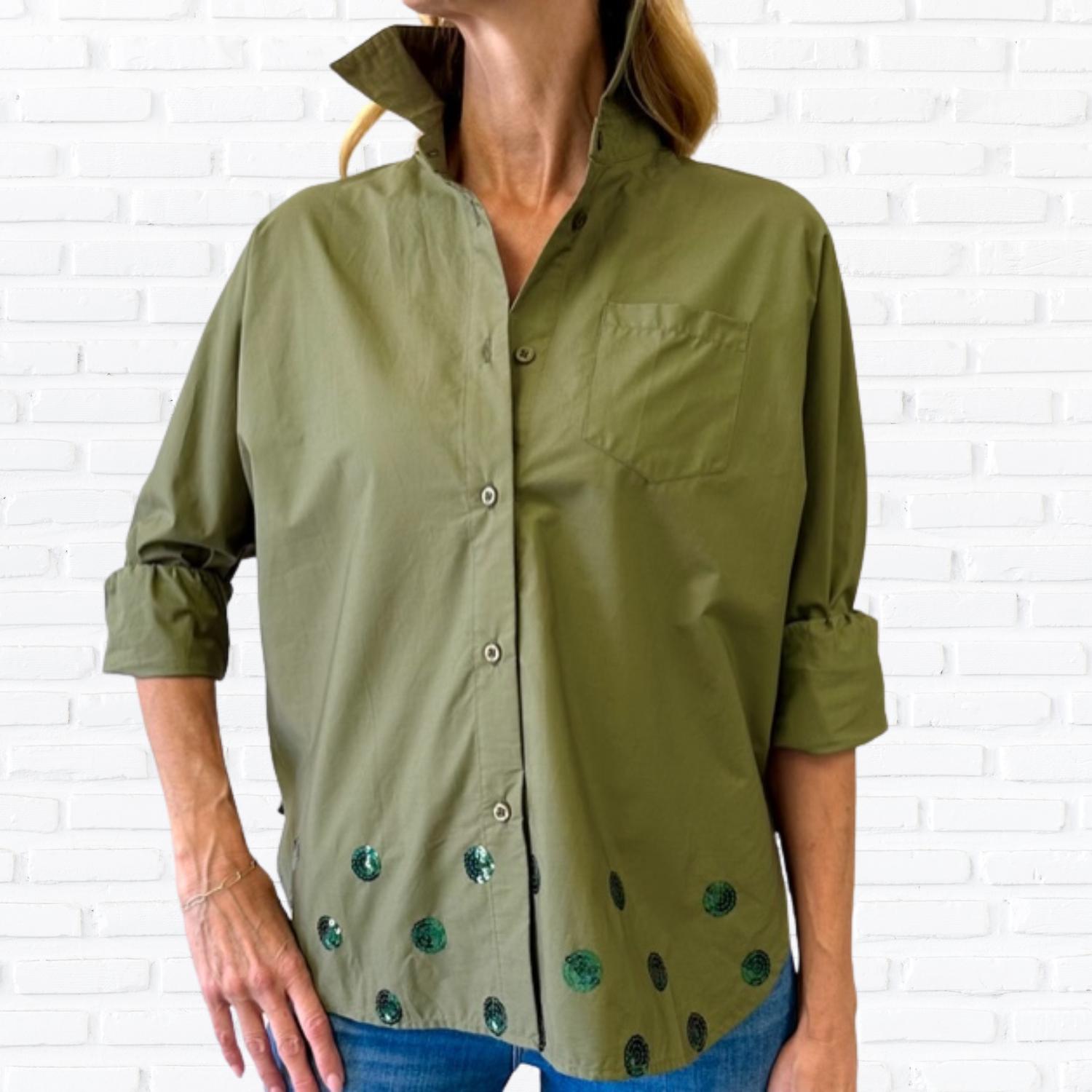 Caryn Lawn - Abby Swing Sequin Top