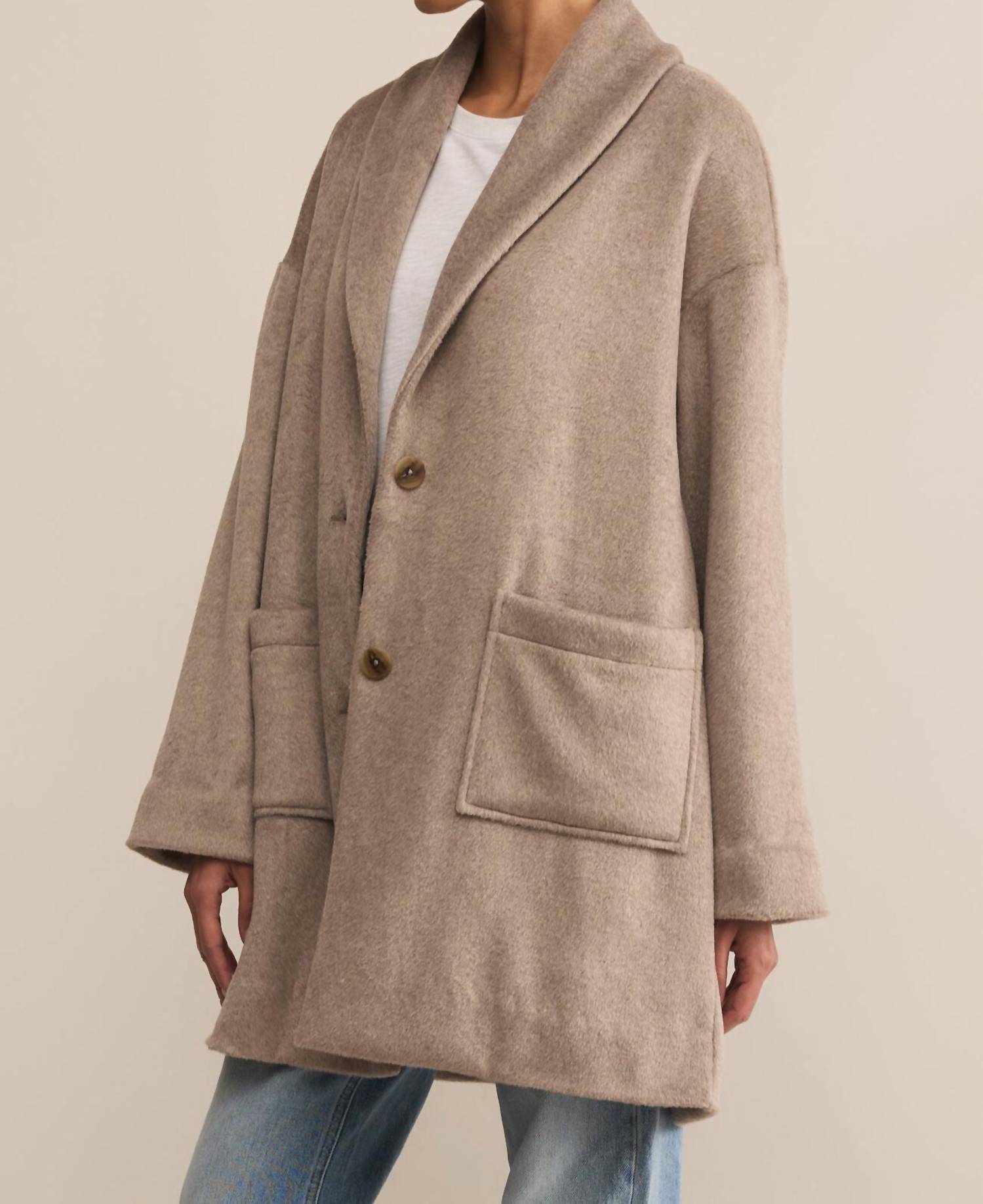 Z Supply - Lennon Heathered Coat – Snagged & Bagged