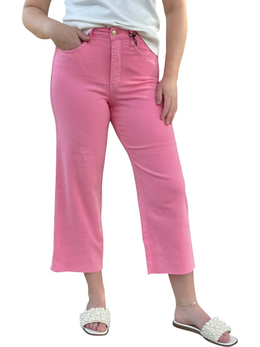 Judy Blue - Cotton Candy Cutie Cropped Jeans