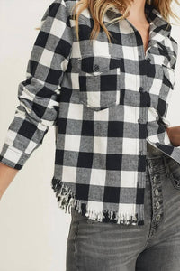 Risen - Just Checkin' Flannel Button-Down