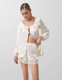 Line And Dot - Nicolo Satin Top