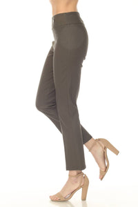 Joseph Ribkoff - Pull On Slim Straight Ankle Pants