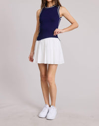 Flat White - Wimbledon Sweater Mini Dress