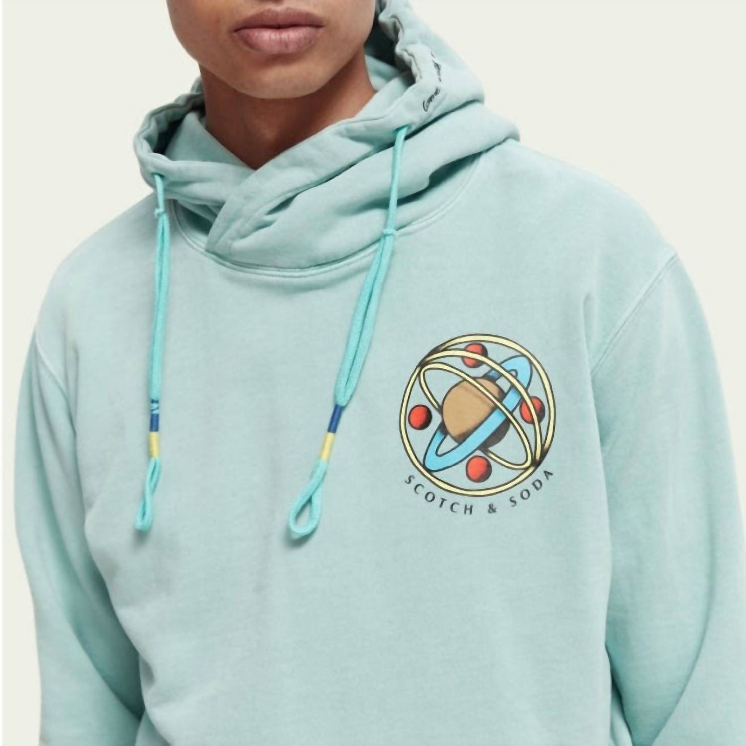 Scotch & Soda - Felpa Artwork Hoodie