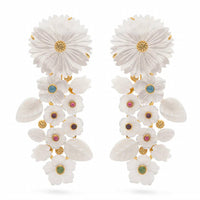 Capucine De Wulf - Women's Mermaid Garden Convertible Statement Earrings