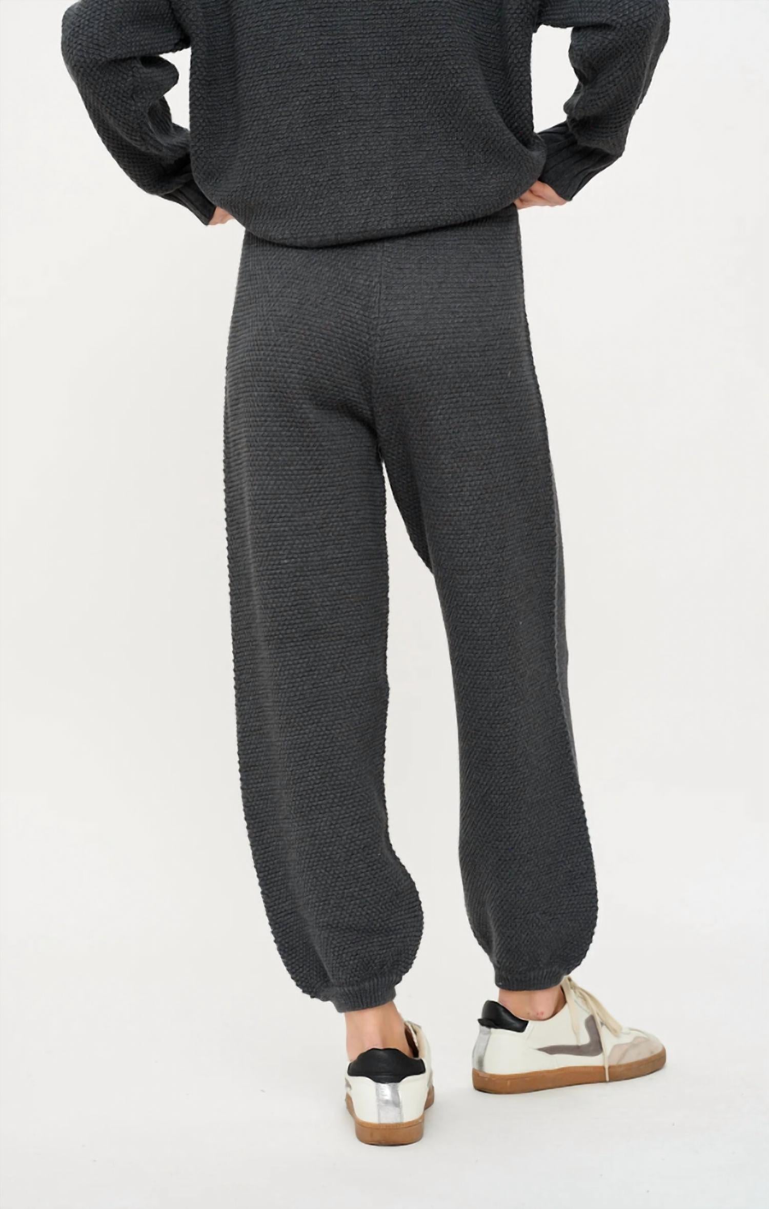 Six/Fifty - Molly Waffle Sweater Pant